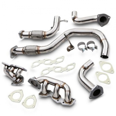 Collecteur d\'échappement inox + downpipes Ford Mondeo ST220