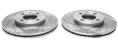 Disques avant rainurés perçés 235x18mm pour Toyota