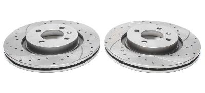 Disques avant rainurés perçés 294x22mm pour Mini Cooper S R56