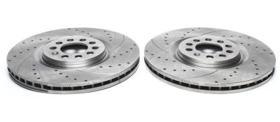 Disques avant rainurés perçés 299x25 mm pour Mazda 6 type GH