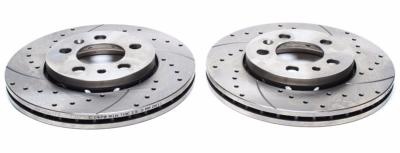 Disques de frein arrière rainurés perçés 310x22 pour Seat Leon 5F