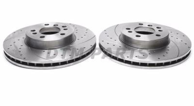 Disques de frein arrière rainurés perçés 330x20mm pour BMW X3 F25 / X4 F26