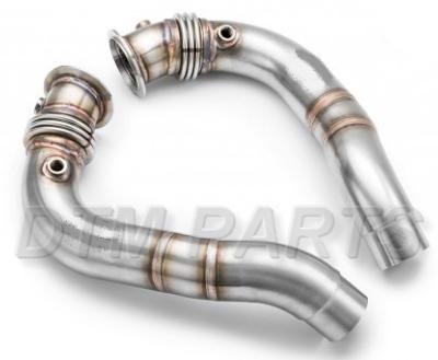 Downpipe + Décata inox BMW M5 F10 / M6 F06