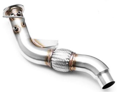 Downpipe + Décata inox BMW X6 E71 30d (M57)