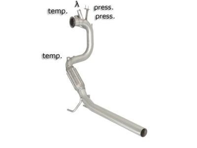 Downpipe + décata inox Ragazzon - Audi A1 2,0l TDI