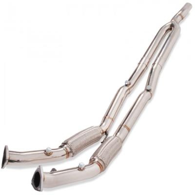 Downpipe et Décata inox Volkswagen Golf 5 R32 / TT 3,2l V6