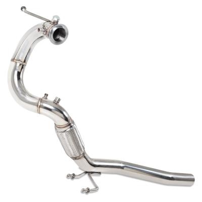 Downpipe et décata inox VW Golf 6 2L TDI + GTD