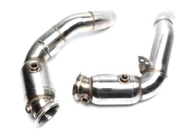 Downpipe inox avec cata sport BMW M5 F10 / M6 F12