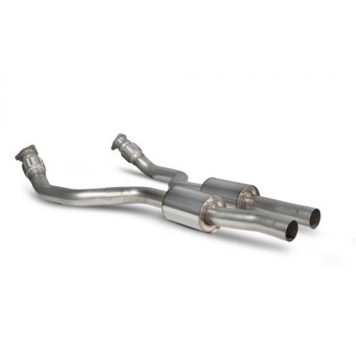 Downpipe inox avec décata Audi S4 B8 B8.5 3,0l TFSI