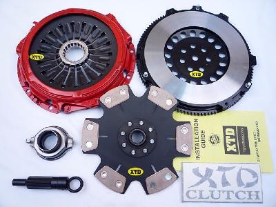 Embrayage renforcé XTD stage 4 + volant moteur allégé Mitsubishi Lancer EVO 4 / 5 / 6