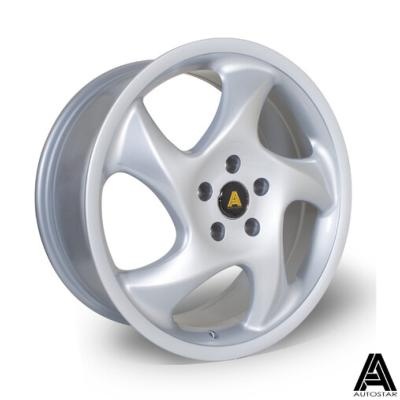 Jante alu Autostar Twist 18x8\  5x112 ET45, Gris argent