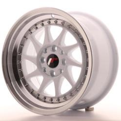 Jante alu Japan Racing JR-26 15x8\  4x100 / 4x108 ET25, Blanc