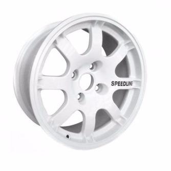 Jante alu PTS Speedline 434 Groupe A 4x108 pour Peugeot 205 et 309 GTI (blanc)