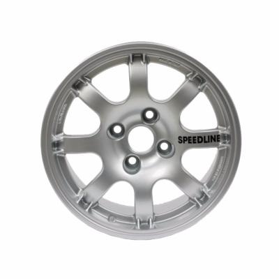 Jante alu PTS Speedline 434 Groupe A 4x108 pour Peugeot 205 et 309 GTI (gris argent)