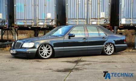 Kit complet Air Ride Mercedes Classe S W140