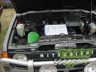 Kit d\'admission directe Green - Mitsubishi Pajero 2,5l TD