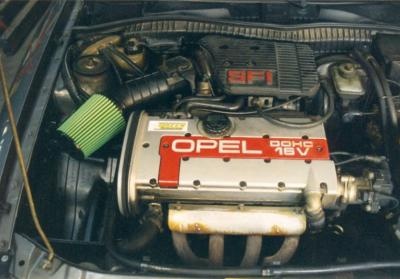 Kit d\'admission directe Green Opel Astra F 2,0l GSI 16v