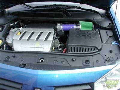 Kit d\'admission directe Green Renault Megane 2 2,0l 16v