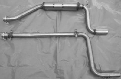 Ligne d\'échappement inox Alfa Romeo 33 1,7l 16v