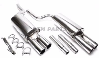 Ligne d\'échappement inox Audi A6 Quattro + S6