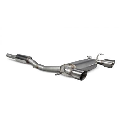 ligne d\'échappement inox Audi TT (8N) Quattro 3,2l V6 (Resonated)