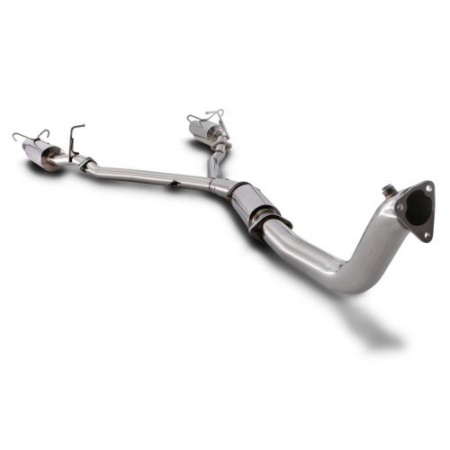 Ligne d\'échappement inox Duplex - Mazda RX7 FC3S