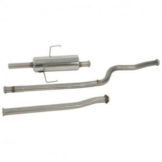 Ligne d\'échappement inox Gr.N Opel Tigra