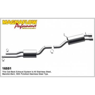 Ligne d\'échappement inox Magnaflow - BMW 525i / 530i E60