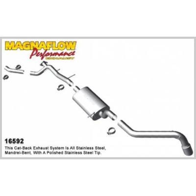 Ligne d\'échappement inox Magnaflow - Hummer H3 5,3l V8