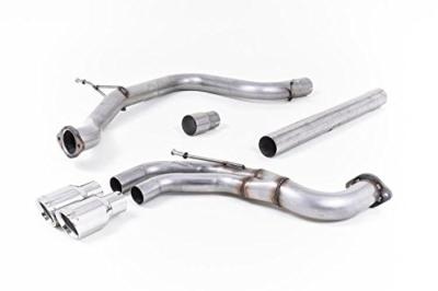 Ligne d\'échappement inox Milltek - Audi A3 (8V) 2,0L TDI 150