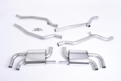 Ligne d\'échappement inox Milltek - Porsche Cayenne Turbo 958