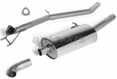 Ligne d\'échappement inox Milltek VW Amarok 2,0l BiTDI 163 / 180