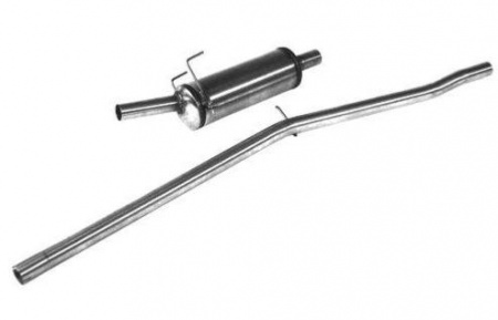 Ligne d\'échappement inox Peugeot 205 GTI 1,6l 1,9l