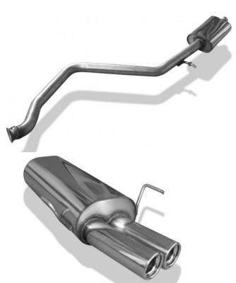 Ligne d\'échappement inox Peugeot 306 1,1l / 1,4l / 1,6l