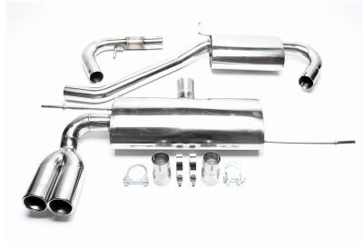 Ligne d\'échappement inox vw Golf  5 / Audi A3 8P