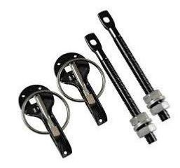 Lot de 2 attaches capot type Dakar -alu