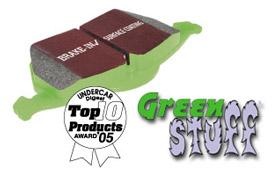 Plaquettes de frein avant EBC Green stuff pour Ford Cougar (1998-2002)