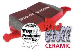 Plaquettes de frein avant EBC Red stuff pour Audi RS2