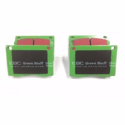 Plaquettes de frein EBC Green pour étriers Hi-Spec 4 pistons