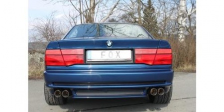 Silencieux d\'échappement inox BMW 850i E31