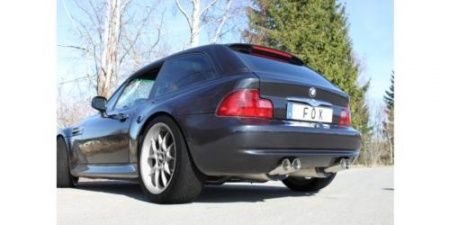 Silencieux d\'échappement inox BMW Z3M