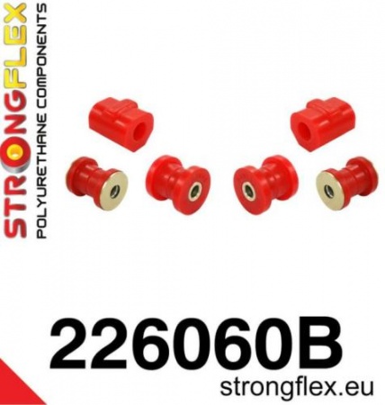 Silentblocs renforcés Polyurethane VW Polo 86C