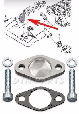 Suppression de vanne EGR pour BMW E38, E39, E46, E53