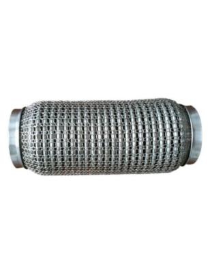 Tresse d\'échappement inox flexible diamètre 63,5mm longueur 152mm